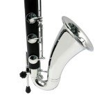 WUQIMUSC Low C Bass Clarinet with Silver Keys