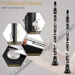 ROWELL Professional B Flat Clarinet with Case