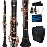 KAYATA B Flat Rose Gold Student Clarinet Set