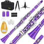 Beginner Bb Clarinet with Case and Accessories