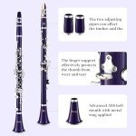 LeSage B Flat Purple Clarinet for Students