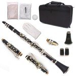 WUQIMUSC Bb Clarinet Set for Beginners with Accessories