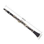 WUQIMUSC Bb Clarinet Set for Beginners with Accessories