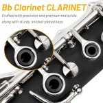 LOMUTY Bb Clarinet for Students and Beginners