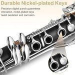 Ktaxon Bb Clarinet Set for Beginners with Accessories