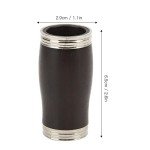 Eujgoov Ebony Clarinet Barrel with Metal Ring