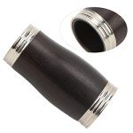 Eujgoov Ebony Clarinet Barrel with Metal Ring