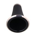 BQLZR Black ABS Clarinet Bell Replacement Accessory