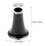 Alasum Black Clarinet Bell for Beginners