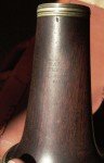 LaMonte Paris Grenadilla Wood Clarinet #2 with Case