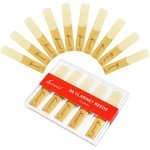 Sovvid Bb Clarinet Reeds 2.5 Strength - 10 Pack
