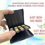 Cheerock Portable Double-Sided Reed Case for Clarinets