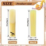 20 Bamboo Alto Saxophone Reeds with Cases (1.5)
