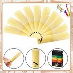 20 Bamboo Alto Saxophone Reeds with Cases (1.5)