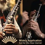 JEEUE Bb Clarinet Reeds 10 Pack - Strength 2.5