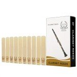 Rhythm Clarinet Reeds Strength 2 - 10 Pack