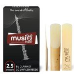 Musiq Maker Clarion Bb Clarinet Reeds, 10-Pack