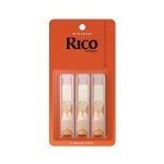 Rico Bb Clarinet Reeds - Thinner Vamp 3-Pack