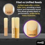 Musiq Maker Clarion Bb Clarinet Reeds, 10-Pack