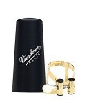 Vandoren Gold Plated Ligature & Plastic Cap for Bb Clarinet