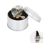 Silver-Plated Stainless Steel Ligature for Clarinet/Saxophone