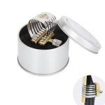 Silver-Plated Stainless Steel Ligature for Clarinet/Saxophone