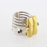 Silver-Plated Stainless Steel Ligature for Clarinet/Saxophone