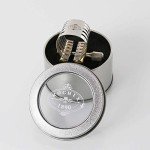 Silver-Plated Stainless Steel Ligature for Clarinet/Saxophone