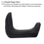 Rubber Thumb Rest Cushions for Clarinet and Oboe