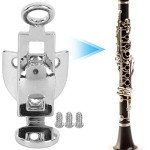 Silver Clarinet Thumb Rest for Comfort and Support