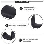 Comfortable Rubber Thumb Rest for Clarinets and Oboes