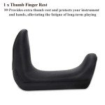 Rubber Thumb Rest Cushion for Clarinets and Oboes