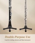 Eastar Portable Tripod Clarinet and Flute Stand