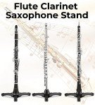 Vangoa Portable Tripod Stand for Wind Instruments