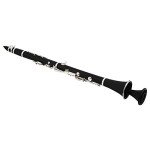 Eastar Portable Detachable Clarinet Stand with Bag