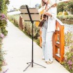 KraftGeek 66" Portable Music Stand Kit with Bag