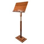 Bamboo Foldable Music Stand - Height Adjustable