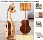 Bamboo Folding Music Stand with Elegant Design