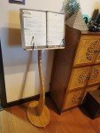 Bamboo Folding Music Stand with Elegant Design