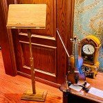 Bamboo Foldable Music Stand - Height Adjustable