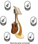 Bamboo Folding Music Stand with Elegant Design