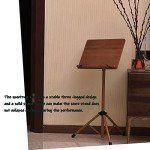DUYULIANG Adjustable Wooden Music Stand for Musicians