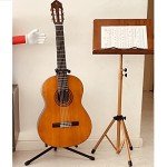DUYULIANG Adjustable Wooden Music Stand for Musicians