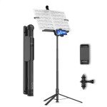 KraftGeek 66" Music Stand with Device Holder