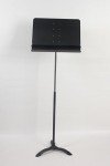 Adjustable Metal Music Stand for Clarinets - Black