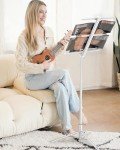 KraftGeek 66" Portable Adjustable Music Stand