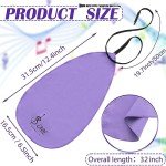 8-Pack Purple Clarinet Cleaning Cloths & Swabs