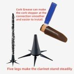 RanZheng 35-Piece Clarinet Care and Cleaning Kit