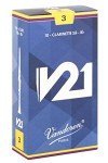 Vandoren Bb Clarinet Bundle: V21 Reeds & Cork Grease