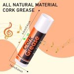 Natural Cork Grease for Woodwind Instruments - 10pcs